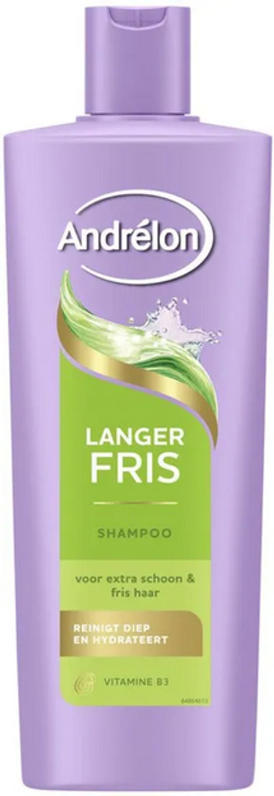 Andrelon Shampoo Langer Fris 400 ml