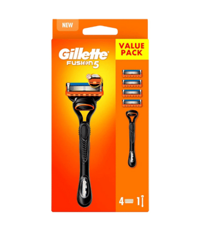 Gillette Fusion scheersystemen - 4 stuks
