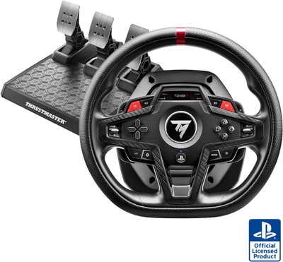 Thrustmaster T248R - 3,1 Nm Force Feedback-Racestuur en Pedaalset - Voor PS5, PS4 en de PC
