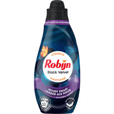 Robijn Black Velvet  wasmiddel zwarte was - 22 wasbeurten