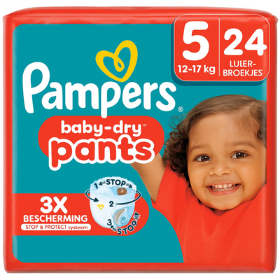 Pampers Baby Dry Pants  luierbroekjes maat 5 - 24 stuks
