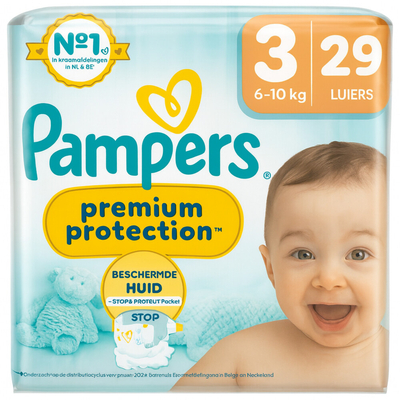 Pampers Premium Protection  luiers maat 3 - 29 stuks