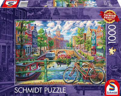 Schmidt Amsterdamse Grachten (1000) – Legpuzzel – Schmidt