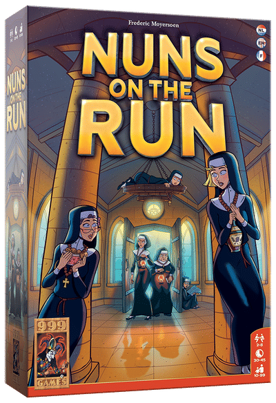 999 Games Nuns on the Run – Bordspel (2-8 spelers) – 999 Games
