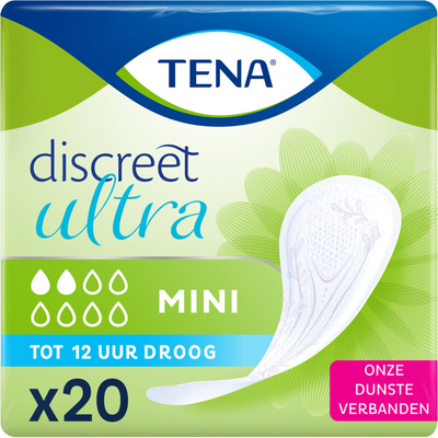 Tena Discreet ultra mini maandverband Incontinentiemateriaal 20 stuks