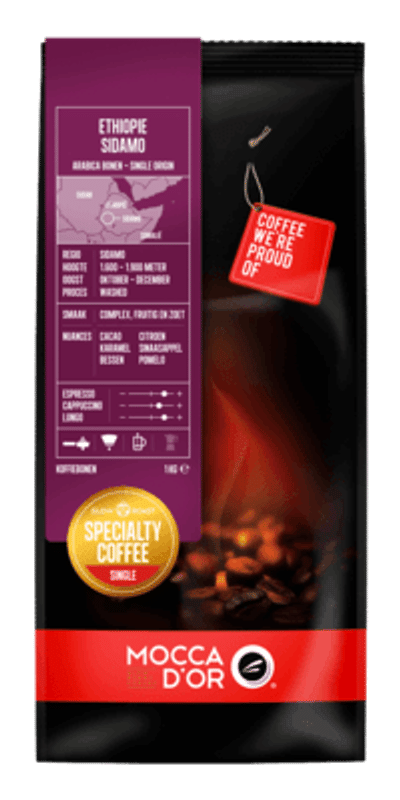 Mocca d'Or Ethopië Sidamo koffiebonen 1 kg