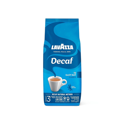 Lavazza Decaf My Easy Day Classico - koffiebonen - 12 x 500 gram