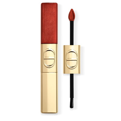 DIOR Limited Edition Rouge Dior Sequin Liquid Duo | 747 Flame | Lipgloss 5 ml