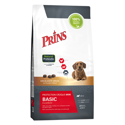 Prins Protection Croque Mini Basic Excellent hondenvoer 10 kg - hondenbrokken
