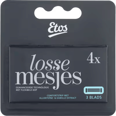 Etos scheermesjes - 4 stuks