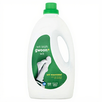 G'woon  wasmiddel witte was - 40 wasbeurten
