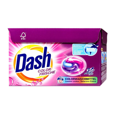 Dash  wascapsules gekleurde was - 18 wasbeurten