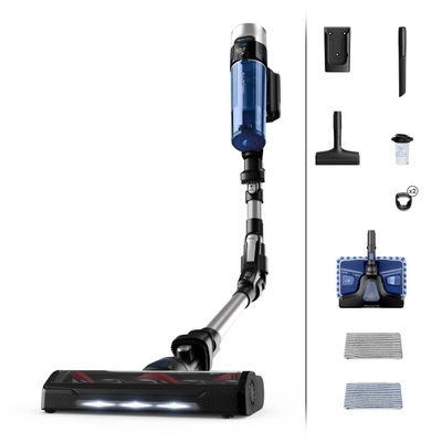 Rowenta RH20CO X-Force Flex 9.60 - Allergy + Aqua Steelstofzuiger zonder zak Grijs