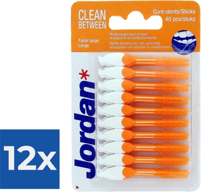 Jordan Tandenstokers - Clean Between Sticks Large  12 stuks
