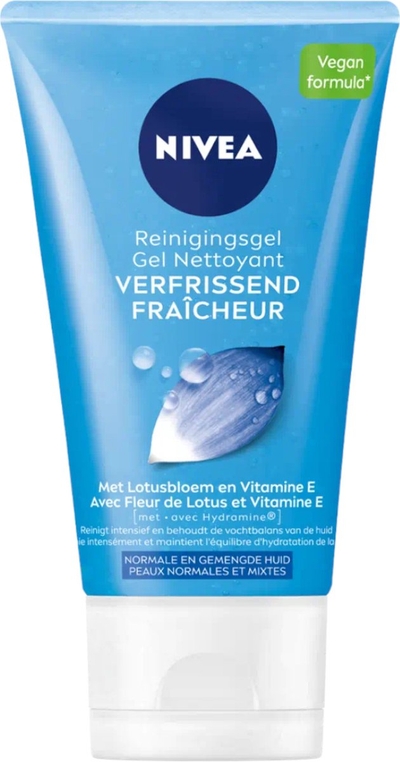 NIVEA Essentials Verfrissende Reinigingsgel Normale Huid - Gezichtsreiniger - 150 ml