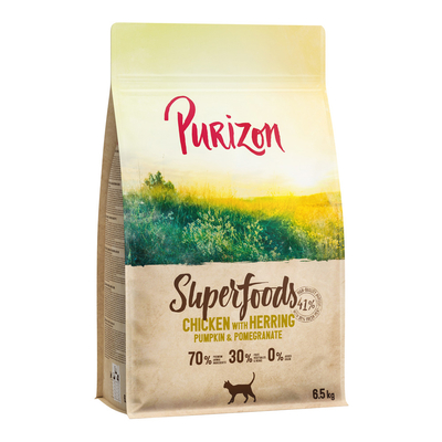 6.5kg Purizon Cat Superfoods Kip droogvoer - kattenbrokken