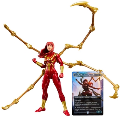 Marvel Legends Magic: The Gathering Action Figure Mary Jane Watson (Iron Spider) (plus Exclusive Foil Card) 15 cm