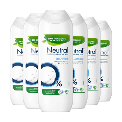 Neutral shampoo Parfumvrij - 6 x 250 ml
