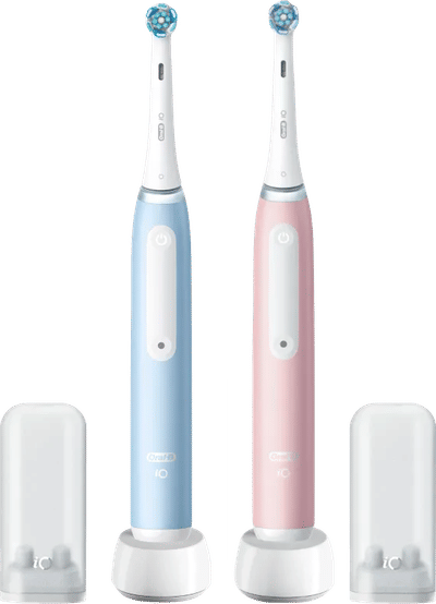 Oral-B iO 3N Blauw en Roze Duo Pack