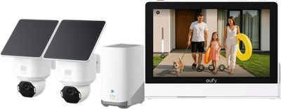 Eufy SoloCam E42 Duo Pack + HomeBase 3 + Smart Display E10