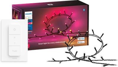 Philips Hue Festavia Lichtsnoer - 20 meter - 250 LEDs + Philips Hue Dimmer