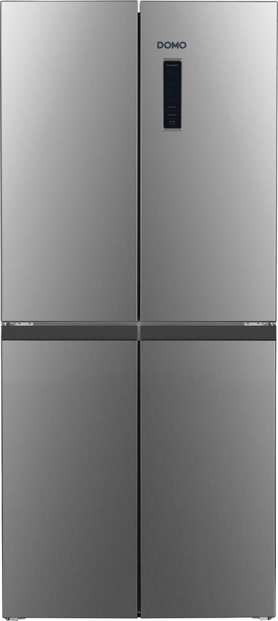 DOMO DO99504M 4-deurs Koelvriescombinatie - D - 362 L - No frost - Inox