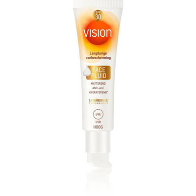Vision Face Fluid - SPF30 - 50 ml Zonnebrand | Zonnebrand van Vision