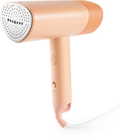 DOMO DO7058S Kledingstomer - Handstomer - Stoomreiniger voor Kleding en Meubilair - 20 GPM - Extra Opzetstuk - Plooibaar - Peach