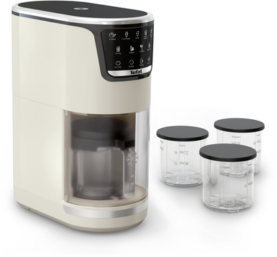 Tefal Dolci IG602A - IJsmachine - 10 Programma's - 1.4L - Automatisch spoelprogramma - Geschikt voor Sorbet en Roomijs