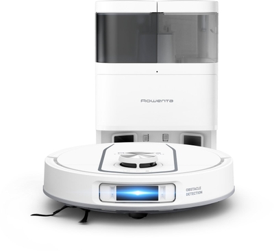 Rowenta X-Plorer S580 Max RR9547 - Robotstofzuiger - Hoge zuigkracht (10.000 Pa) - Slimme navigatie - Roterende Dweilen - All in one leegstation (wet & dry) - Automatische reining en droging dweilen