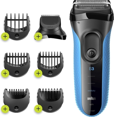 Braun Series 3 Shave&Style 3010BT - Elektrisch Scheerapparaat Mannen