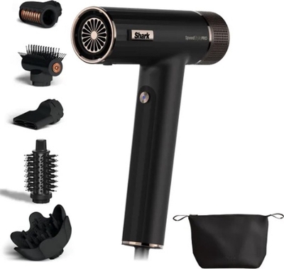 Shark SpeedStyle Pro 5-in-1 föhn - Zwart