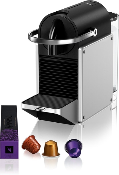 Nespresso De'Longhi Pixie EN127.S - Koffiecupmachine - Zilver