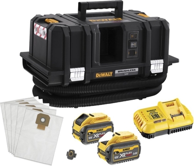 DeWALT DCV586MT2 Accu Nat- en Droogstofzuiger 54V XR FlexVolt 6.0Ah