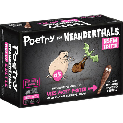 Exploding Kittens Poetry for Neanderthals NSFW Kaartspel