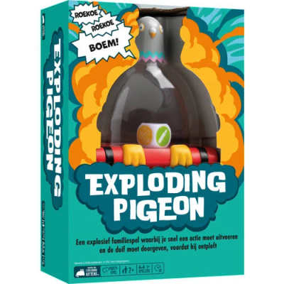 Exploding Kittens Exploding Pigeon – Exploding Kittens | Razendsnel Partyspel