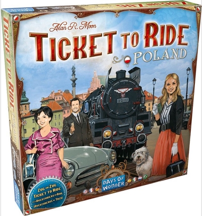 Days of Wonder Ticket to Ride Polska (Engelstalig/Pools) uitbreidingsspel