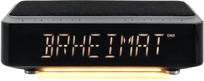 Soundmaster - UR250AN - DAB+ wekkerradio met QI laadfunctie - nachtverlichting - voorkeuzezender