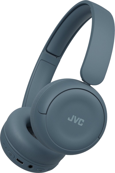 JVC HA-S59W – Draadloze Hoofdtelefoon met 50 uur batterij en ultiem draagcomfort - Blauw