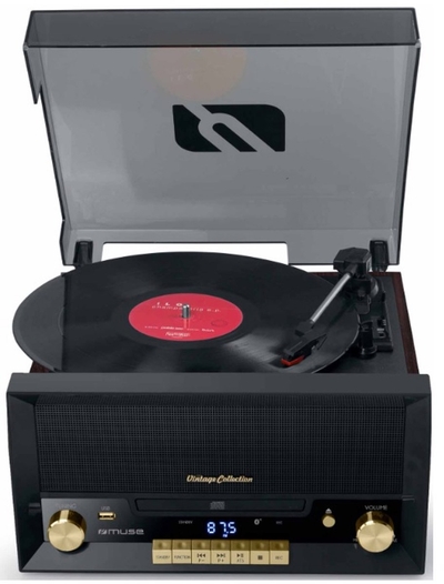 Record Player Muse MT112W Black 20 W