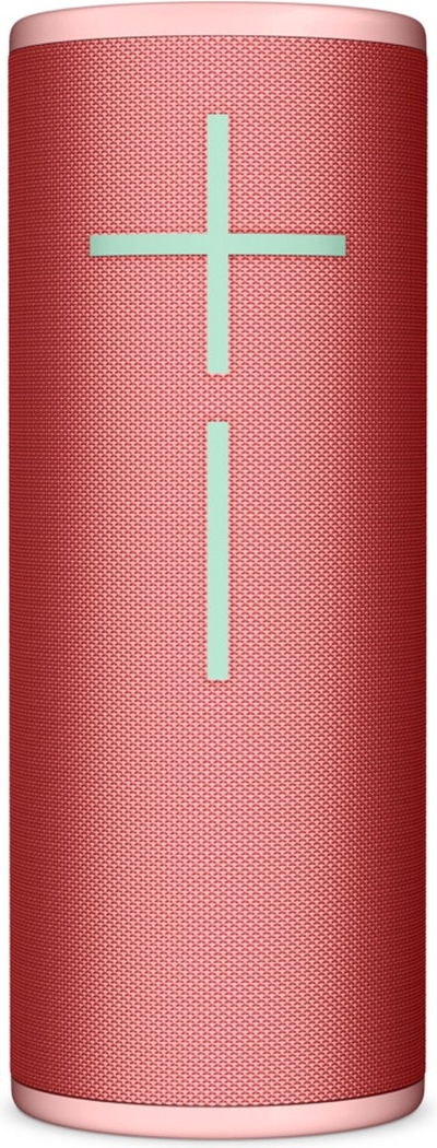 Ultimate Ears MEGABOOM 4 - Voor draagbaar gebruik - draadloos - Bluetooth - door app geregeld - frambozenrood