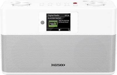 Kenwood CR-ST85DAB-W Compacte Stereo DAB+ Radio Zwart