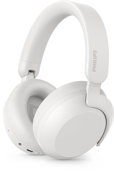 PHILIPS TAH8000EBK Draadloze over-ear Bluetooth-hoofdtelefoon – ruisonderdrukking, 70 uur speeltijd, compatibel met spraakassistent, ideaal voor op reis – wit