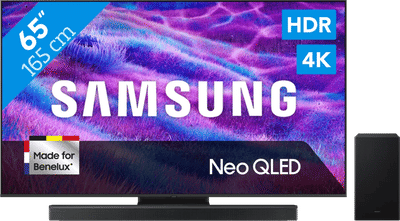 Samsung 65" Neo QLED QN82F 4K (2025) + Samsung HW-B750F (2025)