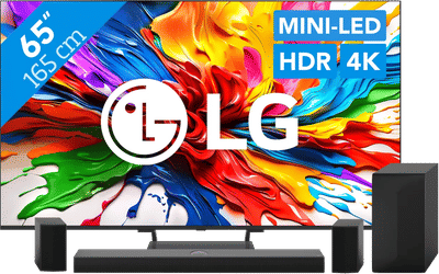 LG 65" QNED93 EVO 4K (2025) + LG DS70TR