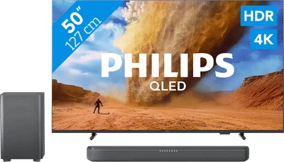Philips 50" PUS7800 QLED 4K (2025) + Philips TAB5309
