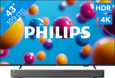 Philips 43'' PUS7000 4K (2025) + Philips TAB5109