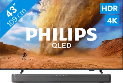 Philips 43" PUS7800 QLED 4K (2025) + Philips TAB5109