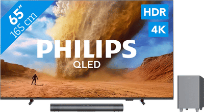 Philips 65" PUS7800 QLED 4K (2025) + Philips TAB6100