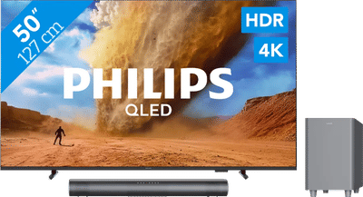 Philips 50" PUS7800 QLED 4K (2025) + Philips TAB6100